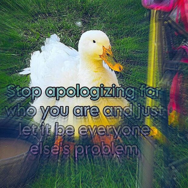 just let it be everyone else's problem