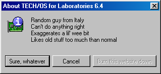 Funny dialog box. If you can't view this you're missing out!